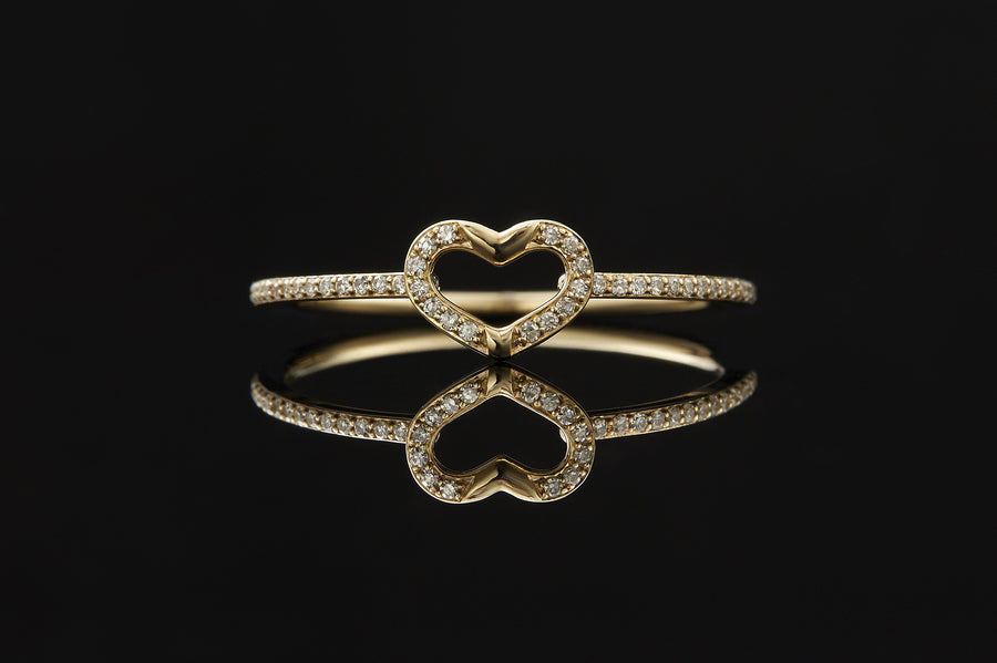 Connection Mini Heart Ring